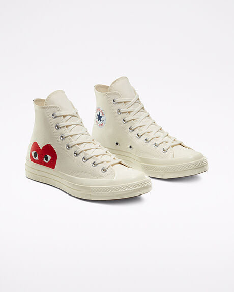 Converse x COMME DES GARÇONS high top white