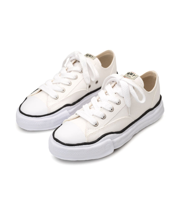 Maison MIHARA YASUHIRO PETERSON og sole canvas low White