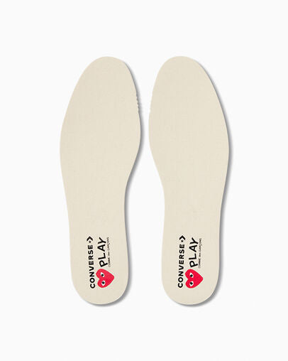 PLAY Comme des Garçons Single Heart Chuck 70 low top black