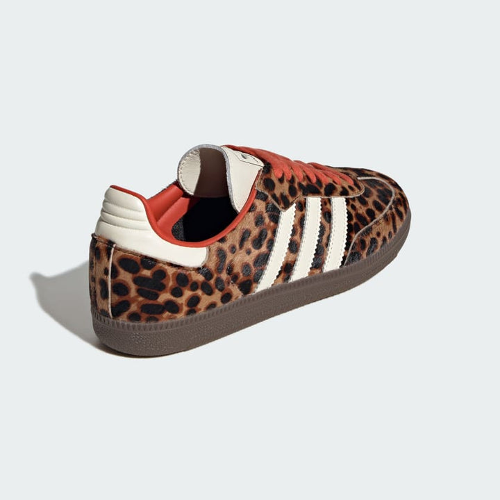 Adidas Samba Og Red Leopard