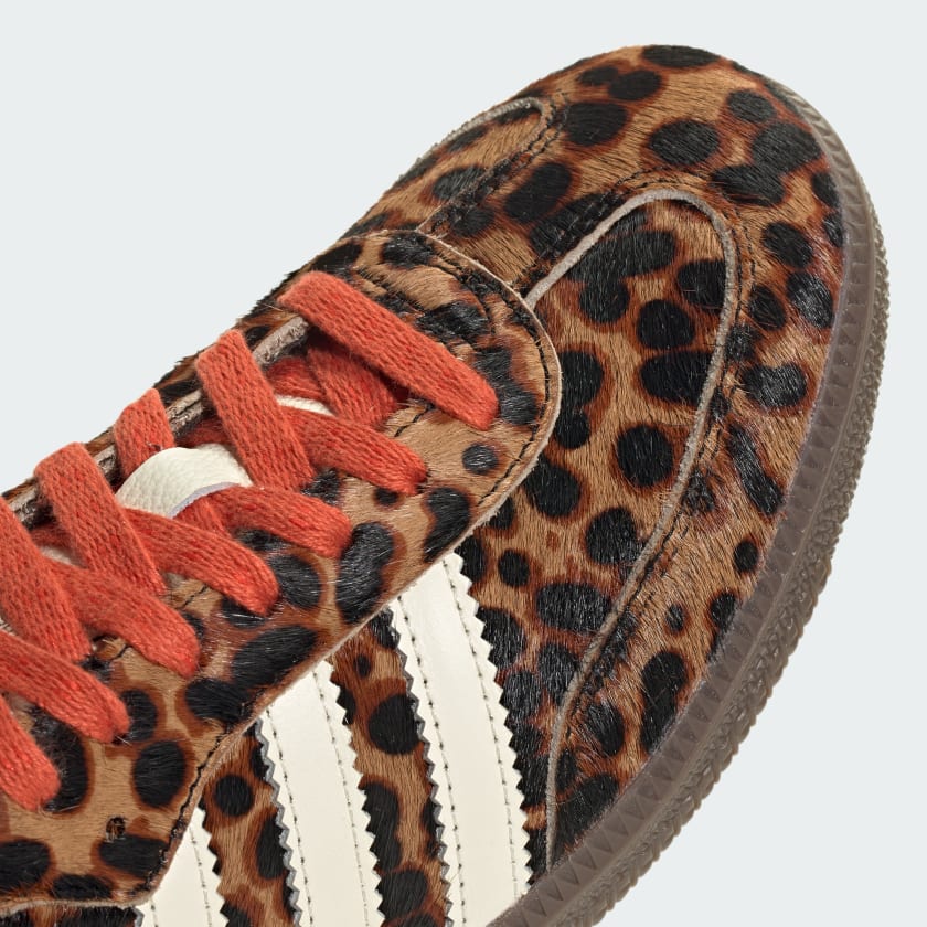 Adidas Samba Og Red Leopard