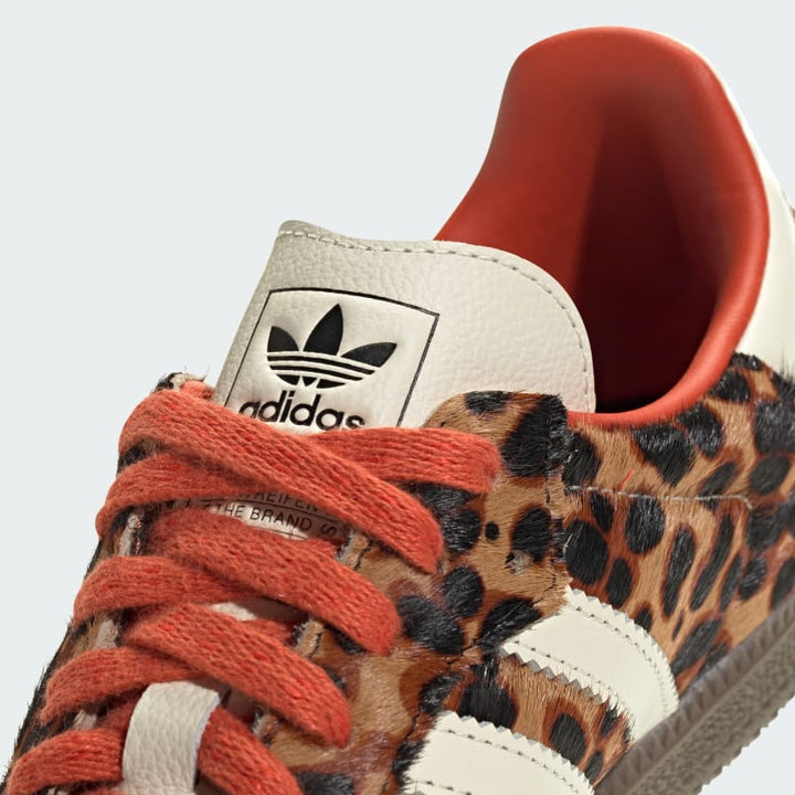Adidas Samba Og Red Leopard