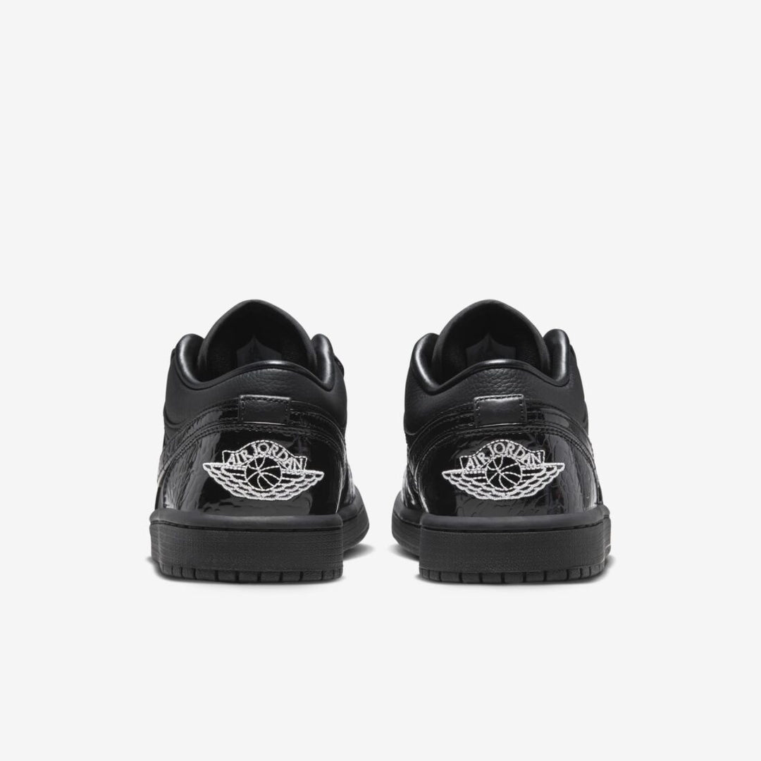 Jordan 1 low SE black Croco