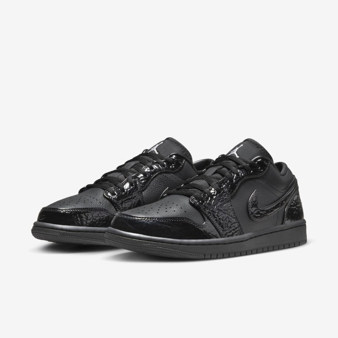 Jordan 1 low SE black Croco