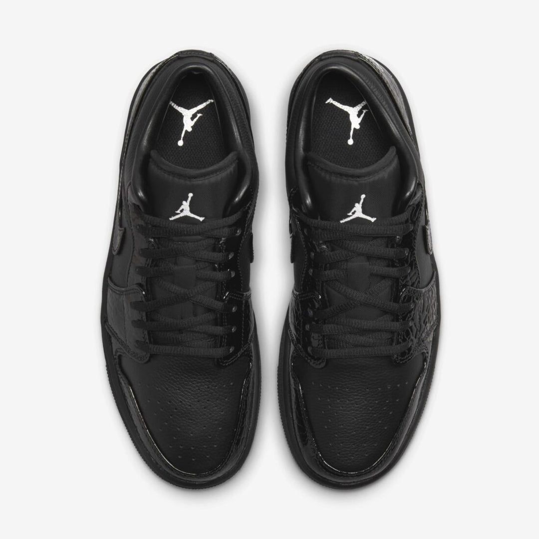 Jordan 1 low SE black Croco