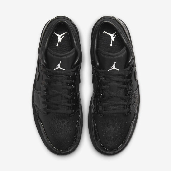 Jordan 1 low SE black Croco