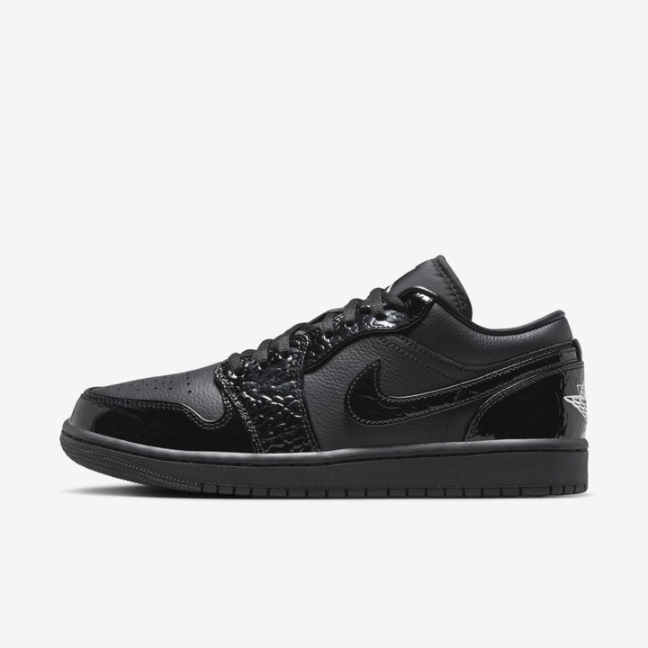 Jordan 1 low SE black Croco