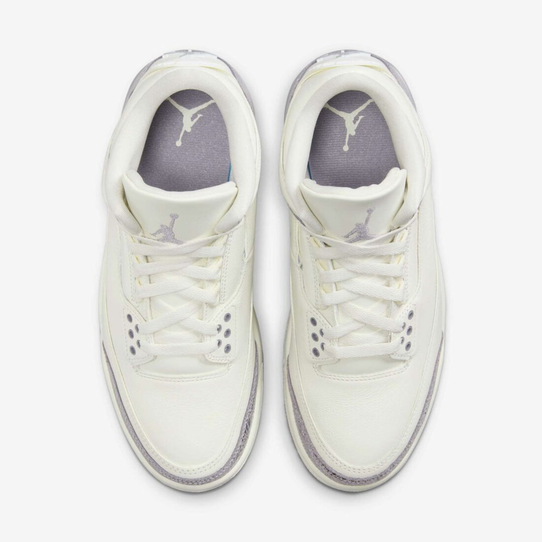 Jordan 3 metallic silver
