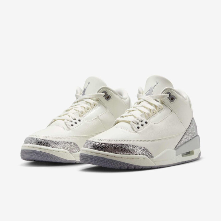 Jordan 3 metallic silver