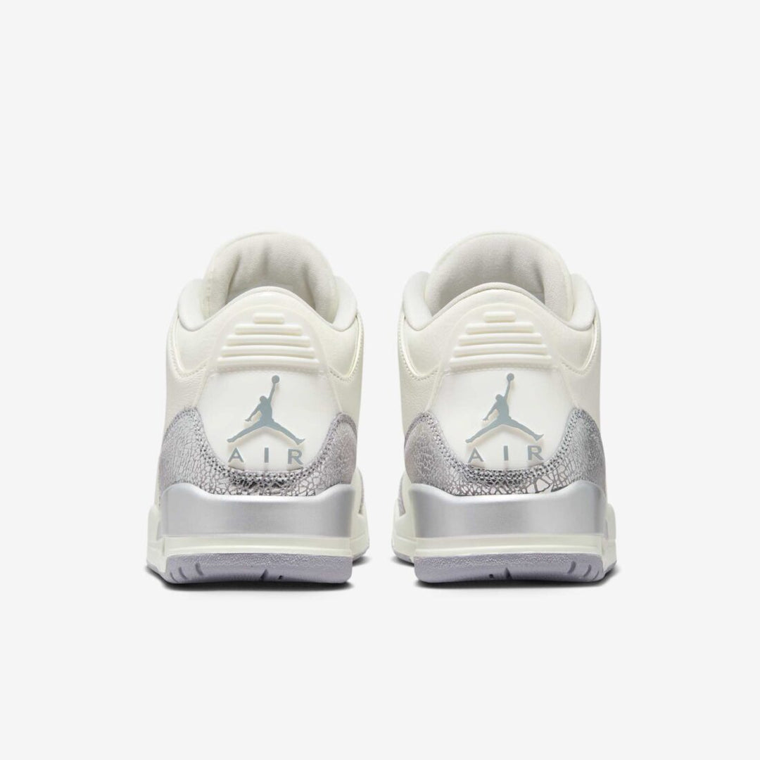 Jordan 3 metallic silver