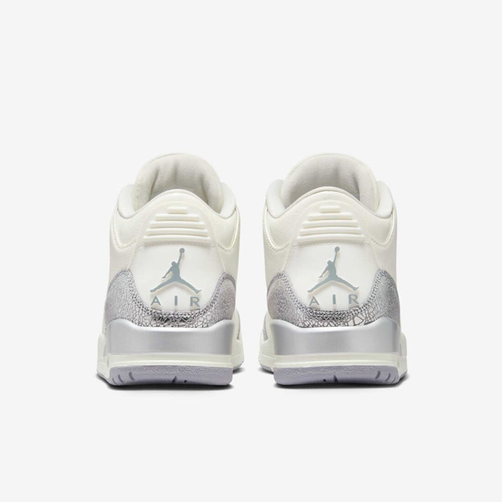 Jordan 3 metallic silver