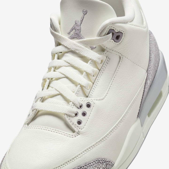 Jordan 3 metallic silver