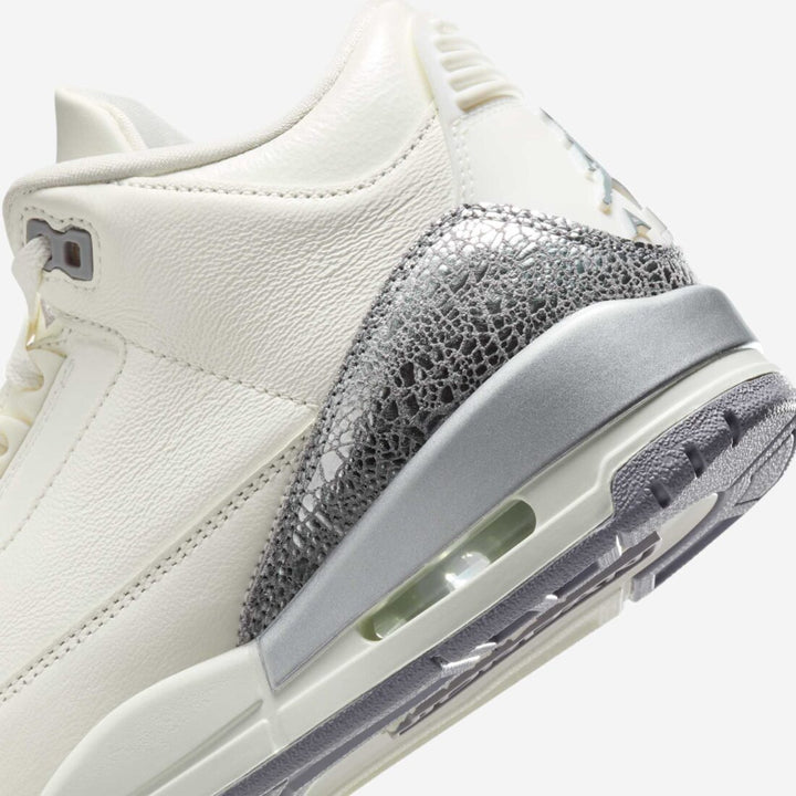 Jordan 3 metallic silver