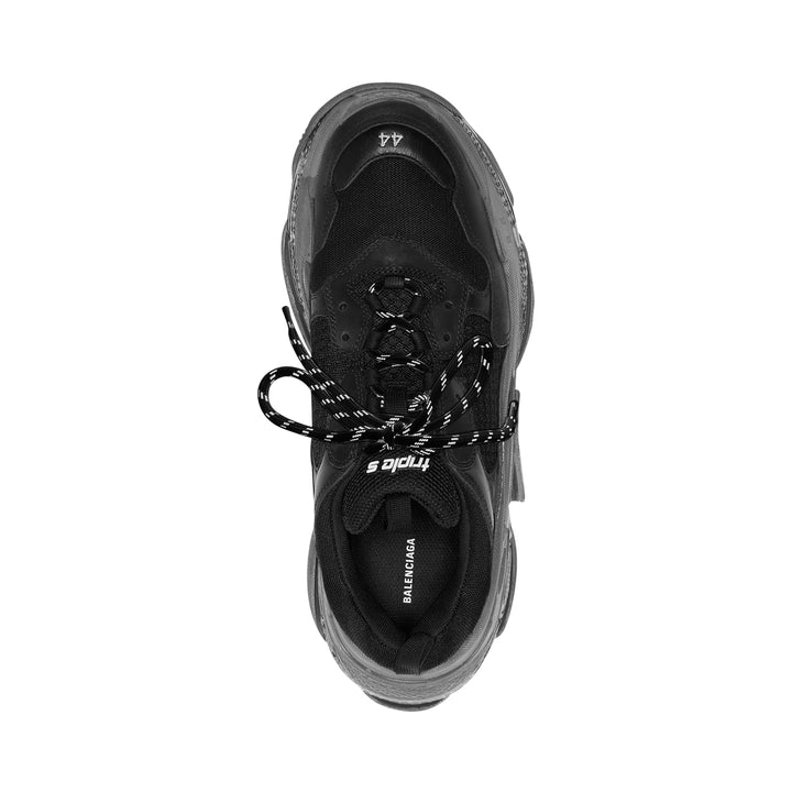 BALENCIAGA TRIPLE S CLEAR SOLE 'BLACK'