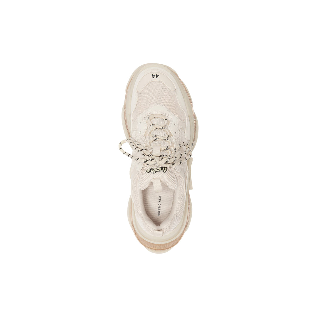 BALENCIAGA TRIPLE S CLEAR SOLE 'WHITE'