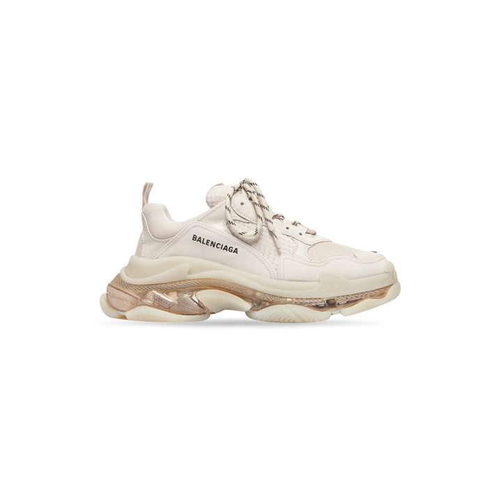 BALENCIAGA TRIPLE S CLEAR SOLE 'WHITE'