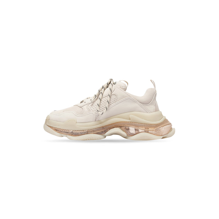 BALENCIAGA TRIPLE S CLEAR SOLE 'WHITE'