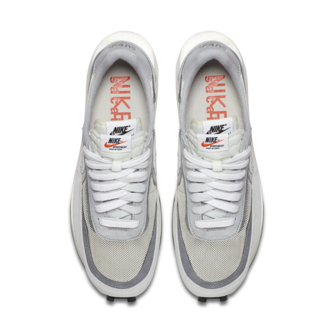 Sacai x Nike LDWaffle White Grey